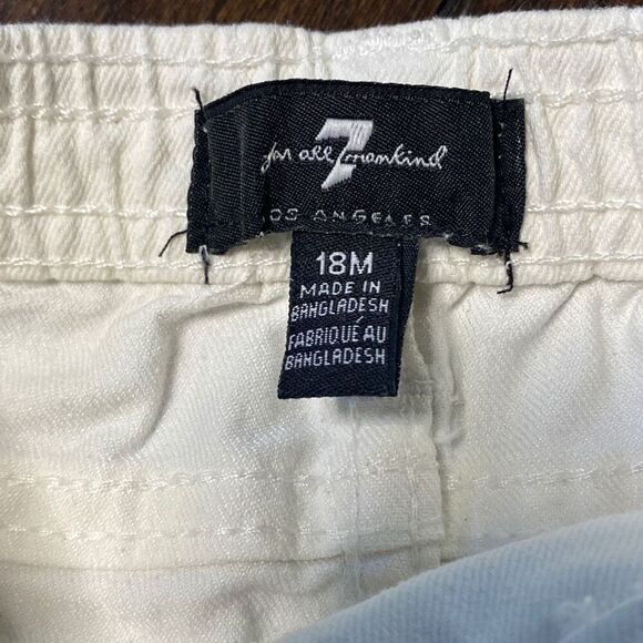 NWT kids 7 for all mankind pink romper and white shorts size 18 months lot of tw - Picture 11 of 16